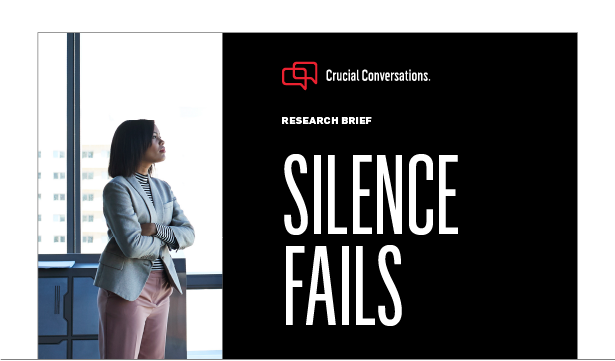 Silence Fails research report cover
