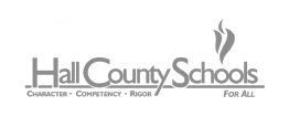 Hall County School logo